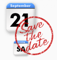 Save-the-date: Sa. 21.Sept.